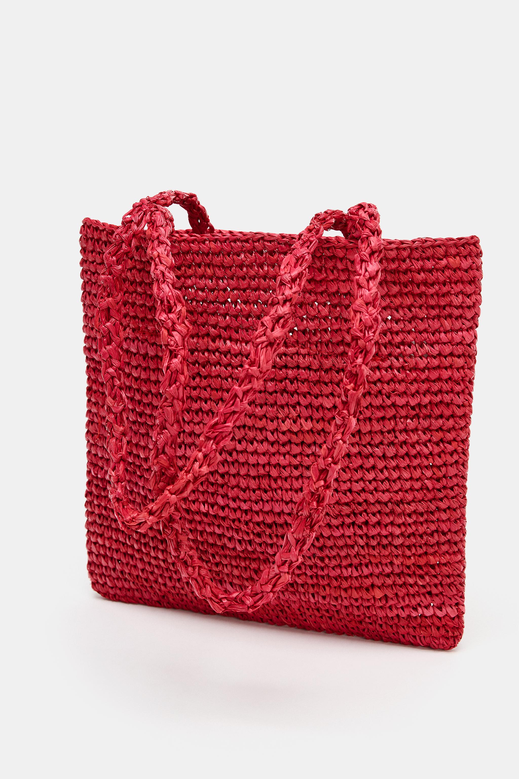 MINI SAC SHOPPER EN RAFIA